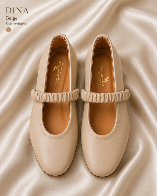 Dina – Ballerina (cuir)